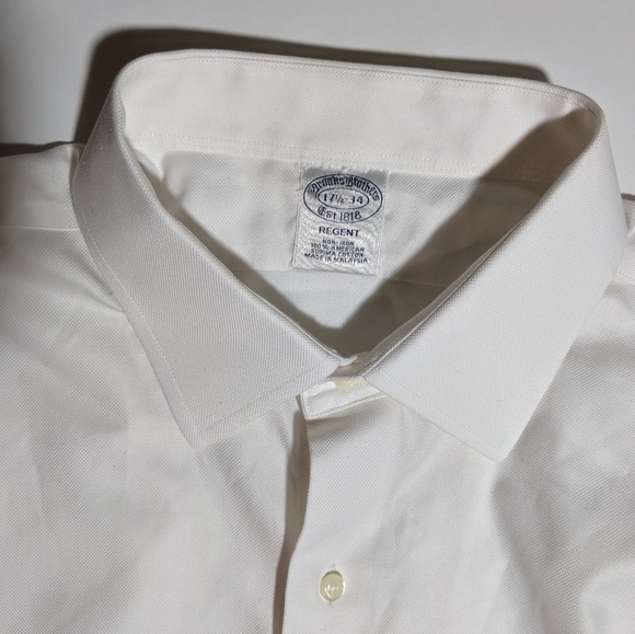 Brooks Brothers Other - Brooks Brothers Men's White Dress Shirt